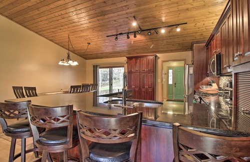 Breezy Point Cottage | Cabin w/Fire Pit & Movie Room, 1 Mi to Lake