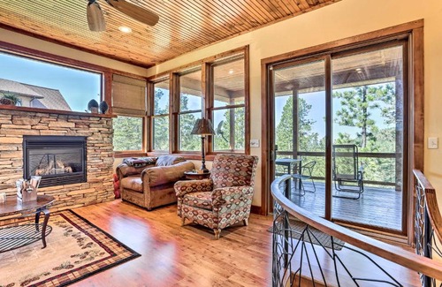 Lead House | Cabin with Deck and Hot Tub, Half Mile to Terry Peak!