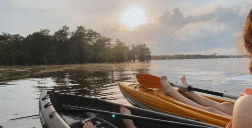 Oil City House | Caddo Lake Cabin, Stargazer, With Kayaks