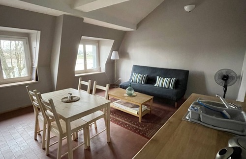 Nevers Apartment | Cafe Velo Nevers - comfortable Loire-side room