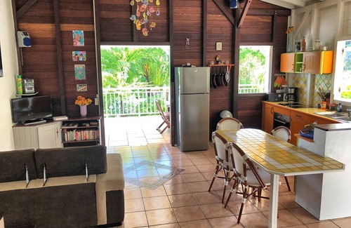 Bas Vent Villa | Cajou (7p), 3 A/C bedrooms, pool, coastal view, sea 400 m