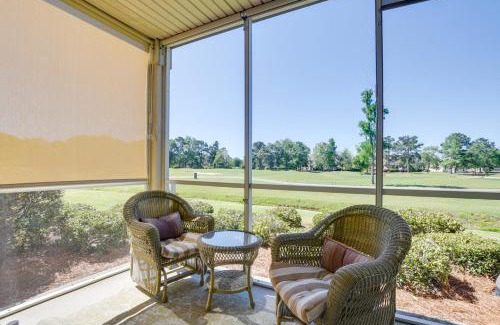 Calabash Apartment | Calabash Condo with Patio and Golf Course Views!