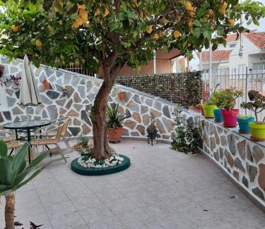 Santiago de la Ribera House | Calle Dr Fleming 3 bedroom home for 6 people