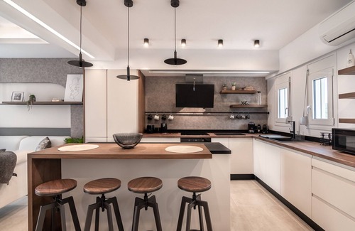 Violi Charaki House | Calma, modern house,Jacuzzi,Near Rethymno