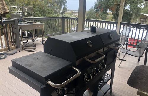 Kaplan House | Camp Paradise located on the marsh in Pecan Island