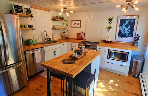 Greenville Junction Apartment | CAMP WYO*Pet Friendly*Wood Burning Stove