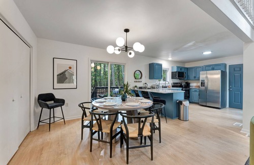 East Stroudsburg House | Campfire Oasis Hot Tub, Jungle Gym, Game Room
