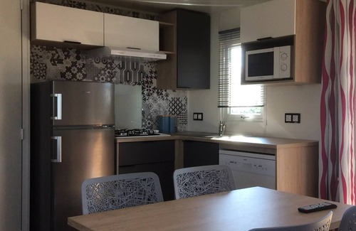 Saint-Antoine-de-Breuilh House | Camping Village La Rivière Fleurie* - Premium 4-room mobile home for 6 people Air-conditioned