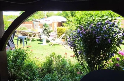 Saint-Antoine-de-Breuilh House | Camping Village La Rivière Fleurie* - Premium 4-room mobile home for 6 people Air-conditioned