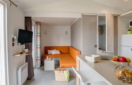 Bretignolles-sur-Mer House | Camping 4* près de la mer | Mobil-home 6p + TV