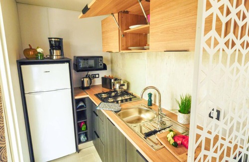 Landudec House | Camping 5* | Mobil-home TV Plancha 6p | Piscine