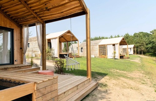 Vaire House | Camping Damona Lodges * - Lodge - Rustic 3 rooms 4/5 people Air-conditioned