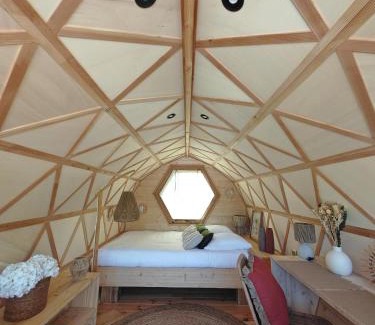 Lanas Other | Camping de l'arche Roulotte géodésique