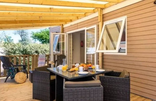Vitrac House | Camping Domaine de Soleil Plage* - Premium 4-room mobile home for 6 people Air-conditioned + TV