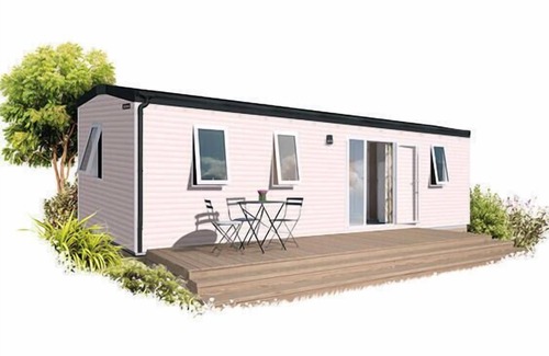 Montgeard House | Camping Flower du Lac de Thésauque * - Mobil home Confort 4 rooms 6 people Air-conditioned