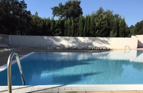 Argeles-sur-Mer Ski Chalet | Camping Flower les Chênes Rouges**** - Rustic Chalet 6 Standard 3 Rooms 6 People