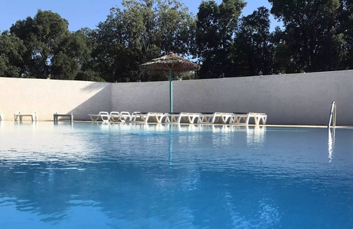 Argeles-sur-Mer Ski Chalet | Camping Flower les Chênes Rouges**** - Rustic Chalet 6 Standard 3 Rooms 6 People