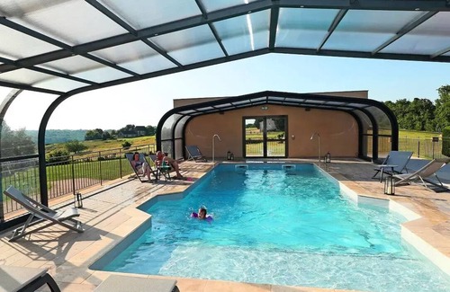 Rouffignac-Saint-Cernin-de-Reilhac House | Camping La Nouvelle Croze* - Mobil home Comfort TV 3 Rooms 4 People