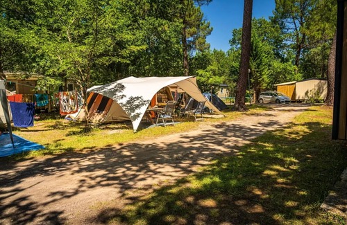 Hourtin House | Camping l'Orée du Bois * - Mobile home Family TV Clim Wifi 4 Rooms 6 persons