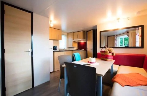 Creches-sur-Saone House | Camping La Clé de Saône * - Cottage Loggia - 2 bedrooms 4 people