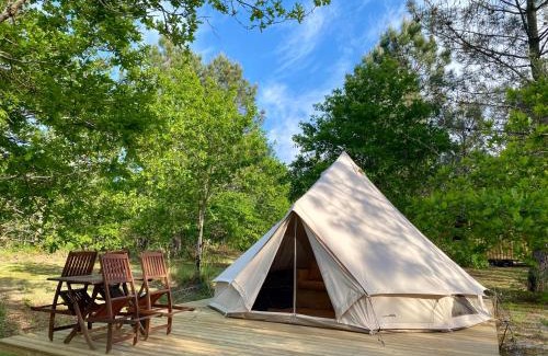 Carcans Other | Camping la Kahute - Tente tipi au coeur de la fôret
