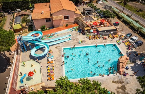 Serignan-Plage House | Camping La Maïre * - Mobile Home 4 Rooms 6 People Air Conditioned + TV