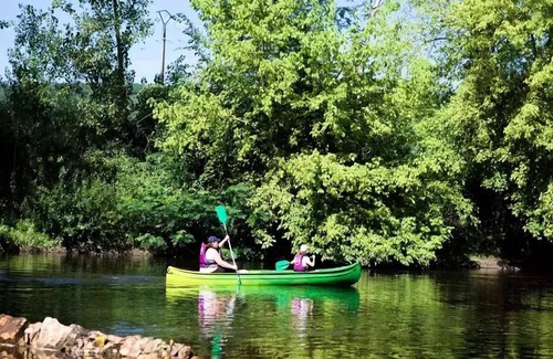 Abjat-sur-Bandiat House | Camping la Ripole *** - Mobile Home Bambi 3 rooms 4 people without sanitary facilities