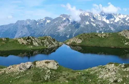Le Bourg-d'Oisans Ski Chalet | Camping Le Colporteur * - Chalet Pavillon Classic 3 rooms 3 adults + 2 children Air-conditioned