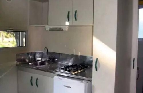 Miribel-les-Echelles Ski Chalet | Camping Le Balcon de Chartreuse* - Chalet Verveine 3 Rooms 5 People