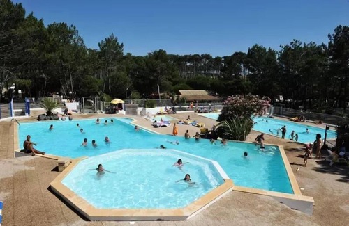 Moliets-et-Maa House | Camping Le Saint Martin * - 3-room mobile home for 4/6 people