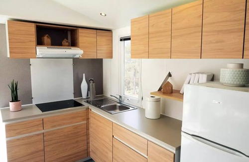 Chaparon House | Camping Les Fontaines**** - Cozy Cordelia 4-room mobile home for 6 people