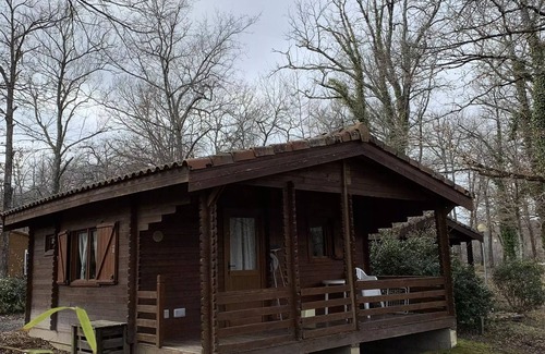 Bretagne-d'Armagnac Ski Chalet | Camping maeva Escapades Les Lacs d'Armagnac * - Chalet Guzet 3 Rooms 4 People