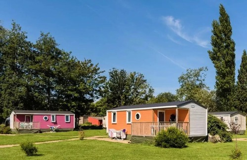 Plougasnou House | Camping maeva Respire Le Domaine de Mesqueau * - Mobile Home SIMPLY O'hara 4 Rooms 6 People + TV