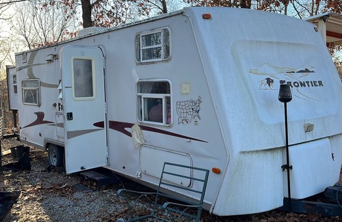 Harrison RV Rental | Camping, off grid… Generator and water provided.