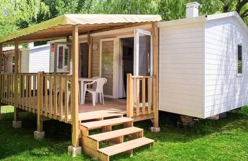 Plonevez-Porzay House | Camping Plage de Treguer* - 4-room mobile home for 6/8 people