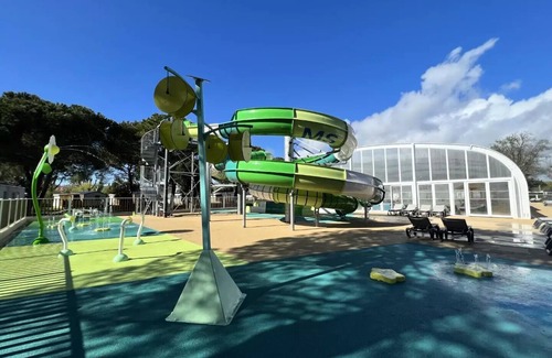 Pontaillac House | Camping Pontaillac Plage* - Cottage Ocean TV LV 3 rooms 4/5 people