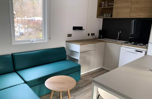 Landry House | Camping Quality l'Eden de la Vanoise * - Bio-habitat premium bungalow 35m2 (3 bedrooms, maximum 6 people) 6 people