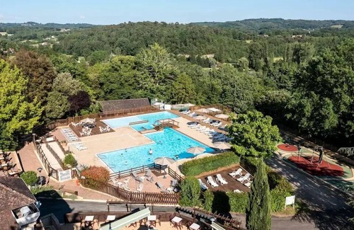 Sainte-Nathalene House | Camping Romanée Les Grottes de Roffy* - PREMIUM chalet - 3 bedrooms 6 people