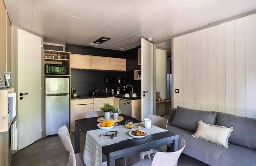 Crach Ski Chalet | Camping Romanée Le Fort Espagnol * - Premium 4-room chalet for 6 people