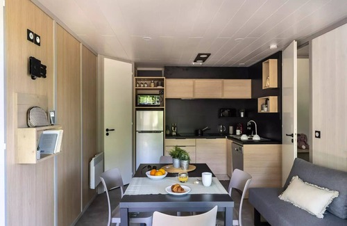 Crach Ski Chalet | Camping Romanée Le Fort Espagnol * - Premium 4-room chalet for 6 people