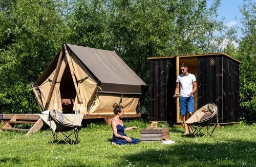Les Ponts-de-Ce RV Rental | Camping Slow Village Loire Vallée* - Bivouac 2 people Without Sanitary facilities
