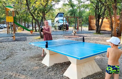 Bauduen House | Camping Tikayan Rives du Lac de Sainte Croix* - Mobile home Tennessy with jacuzzi 2 rooms 2 people Air-conditioned