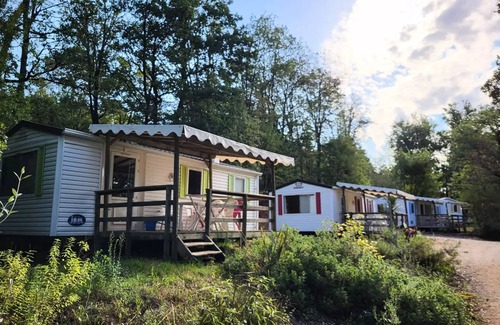 Salles House | Campsite Bastides* - Sahari tent 3 rooms 4 people Without Sanitary facilities