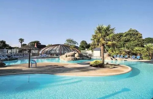 Landudec House | Campsite Domaine de Bel Air* - Mobile home Select TV LV Plancha 3 Rooms 4/6 people