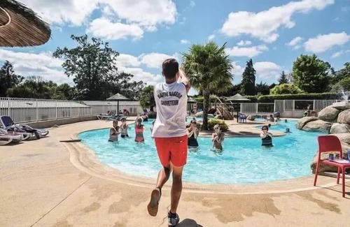 Landudec House | Campsite Domaine de Bel Air* - Mobile home Select TV LV Plancha 4 rooms 6 people