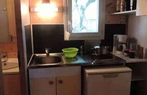 Boisseron Ski Chalet | Campsite Domaine de Gajan * - Chalet ECO 27m2 (2 bedrooms) - covered terrace - TV Included arv/departure Sunday 5 people