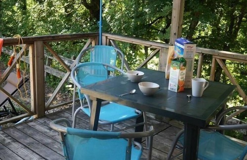 Martiel House | Campsite Flower Le Lac aux Oiseaux **** - Comfort mobile home + 3 rooms for 4 people
