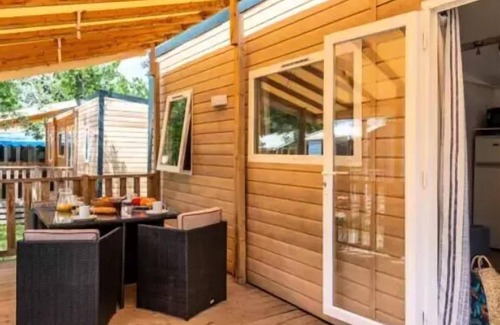 Saint-Avit-de-Vialard House | Campsite Saint Avit Loisirs* - Premium Azure mobile home 4 rooms for 6 people Air-conditioned