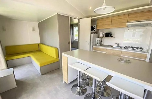 Tharon-Plage House | Campsite La Riviera * - Mobil Home 4 Rooms 6 People + TV