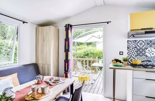 Loches House | Campsite La Citadelle* - COMFORT mobile home - 1 bedroom for 2 people